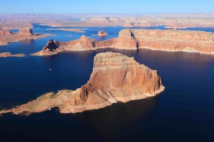 lake powell reduced Lake Powell
