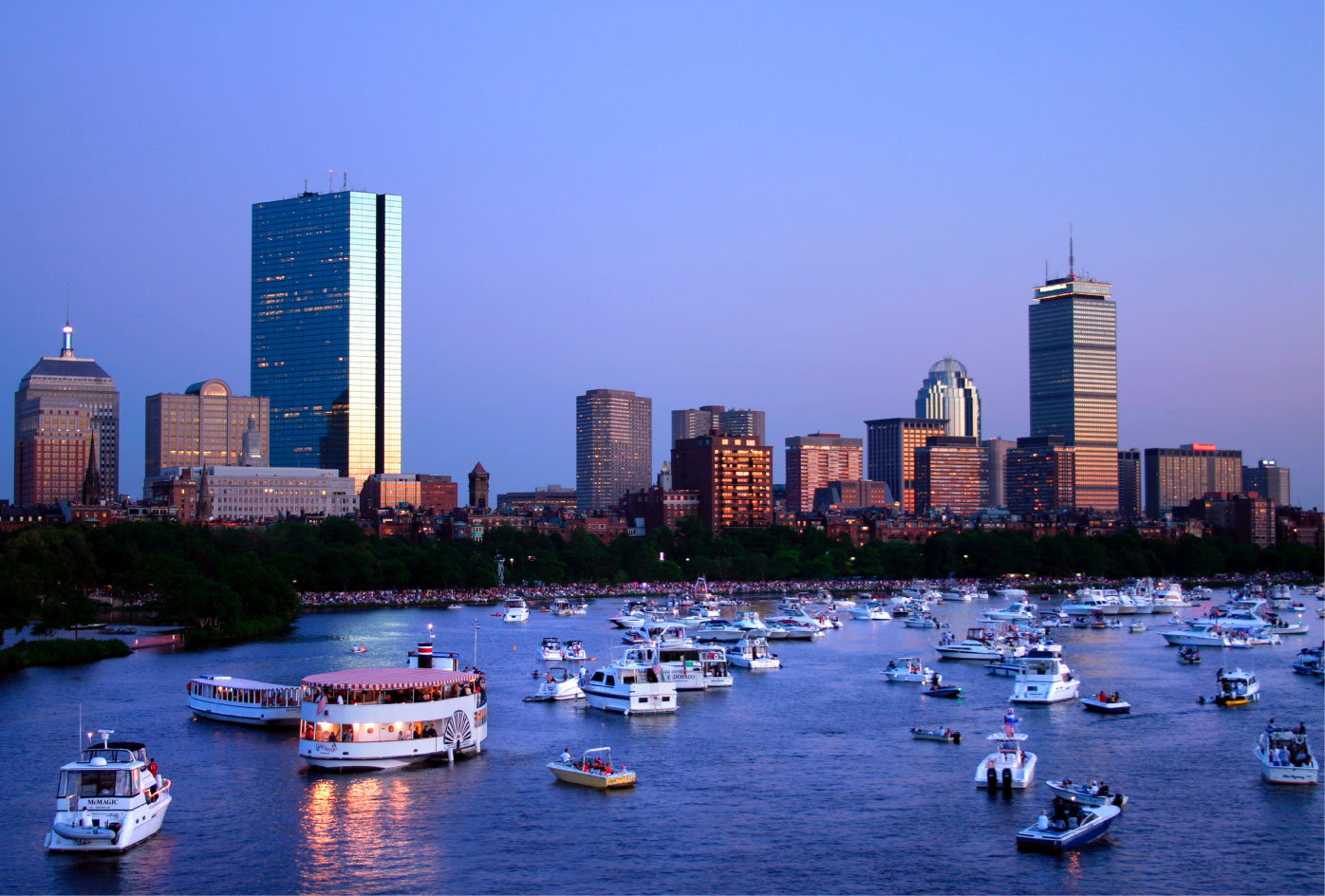 Boston cityscape - it's scenic