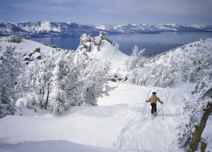 Lake Tahoe Skier