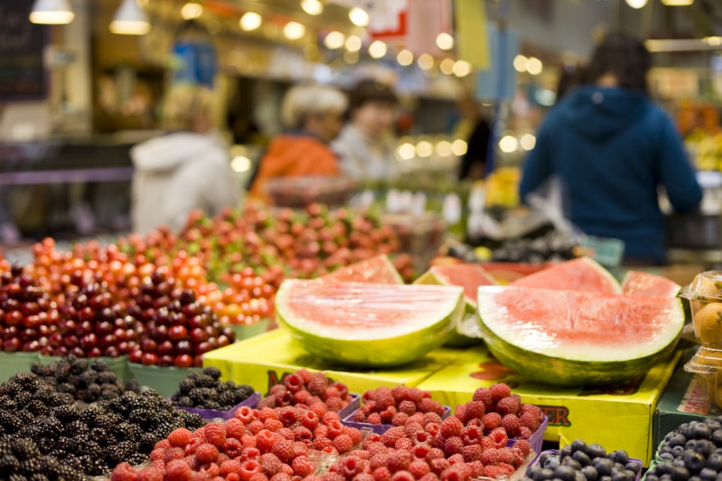 Vancouver, Canada, Granville Island Market istock