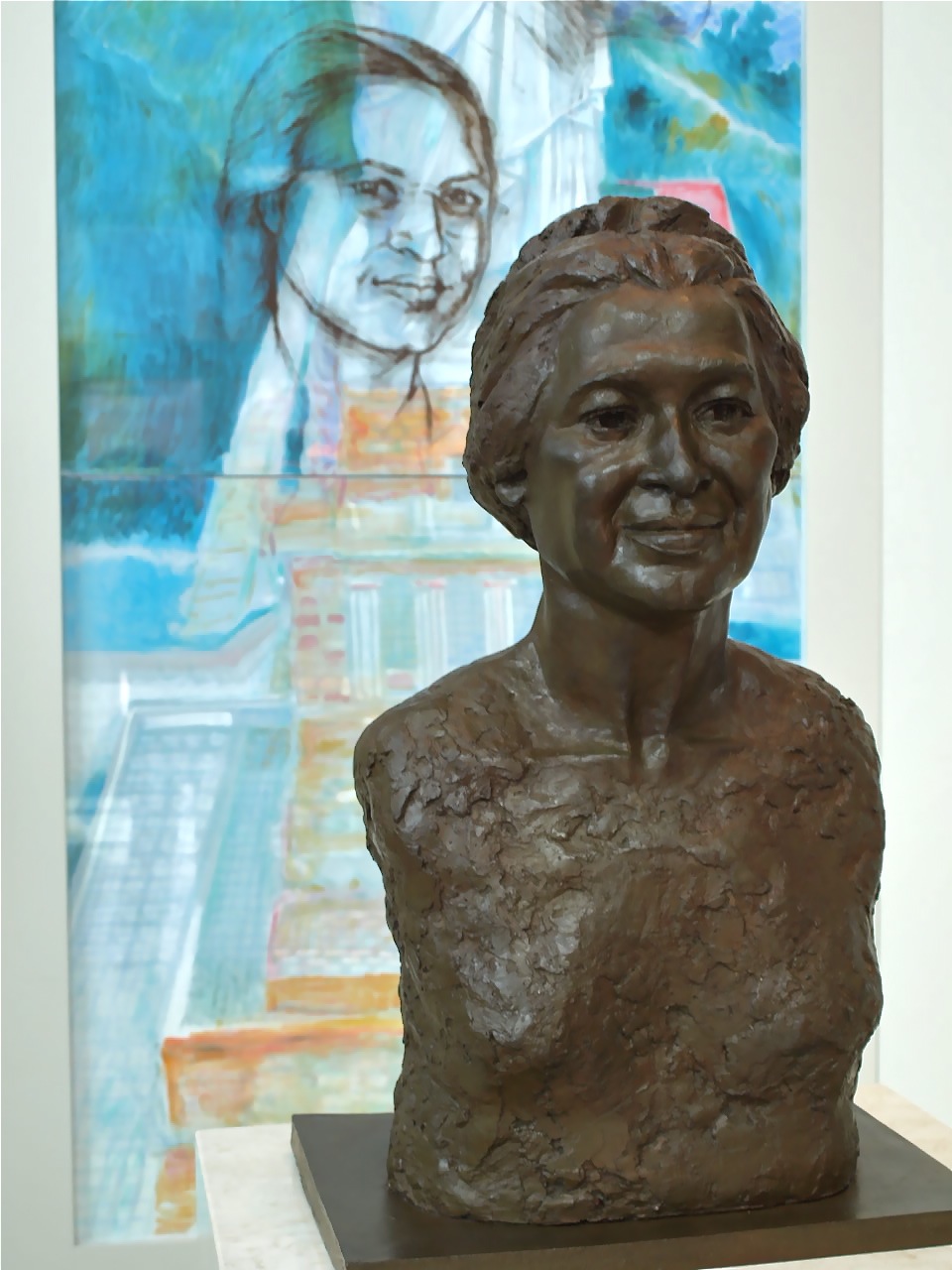 Bust of Rosa Parks Photo credit: Chere Coen