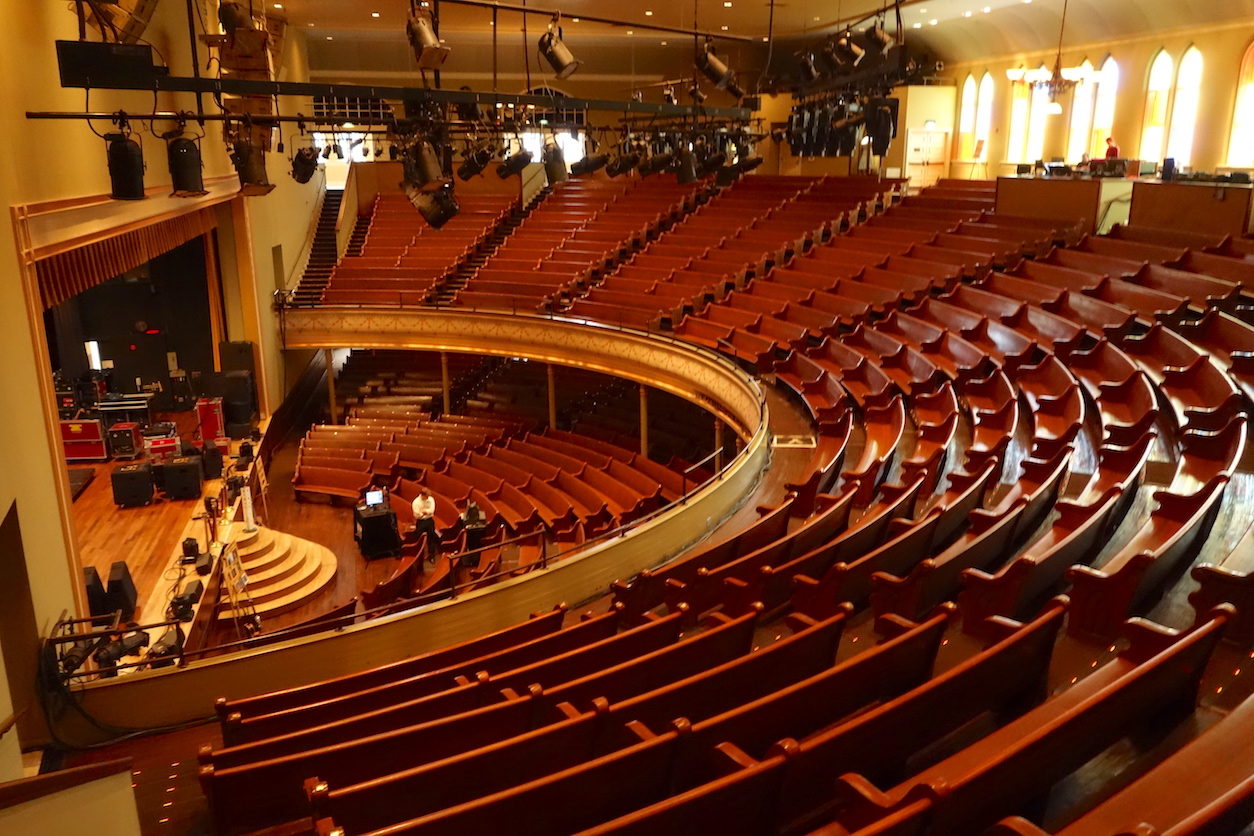 Ryman Auditorium Interactive Seating Chart