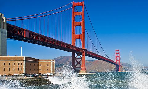 Photo of the San Francisco Golden Gate Bridge