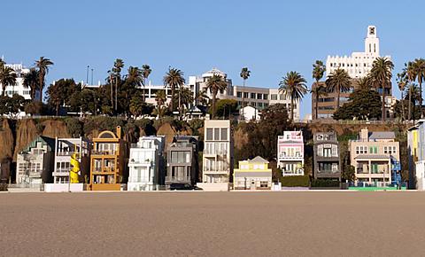Photo of beach houses in Los Angeles