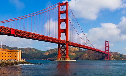 Photo of the San Francisco Golden Gate Bridge